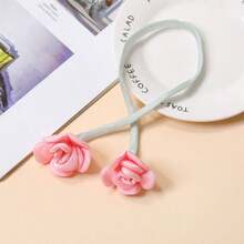 2pcs Creative Floral Curtain Tie Backs, Rose Flower Curtain Tiebacks, Curtain Ropes, Floral Clothing Accessories, Curtain Hanging Decor, Curtain Fasteners, Home Decor - Multicolor - View 10