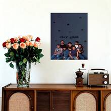 Decorative Poster Of The Movie "The Outsider", 2D Flat - Retro Vintage Style Of The 80s, Suitable For Fans Of 80s Movies, Iconic Art Print Of The Book And Film Adaptation, Wall Decoration For Home Theater, Living Room, Bedroom - Nostalgic Gift For Lovers Of - Cuadros decorativos con marco - 查看 5