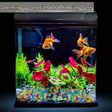 100pcs/50pcs/10pcs Aquarium Fish Tank Decorative Stones, Fluorescent Glowing, Cute Marine Creature Shaped Decorative Stones, Suitable For Fish Tank, Garden, Pond, Handicrafts, Colorful Fish Tank Decoration (Random Style) - A - View 6
