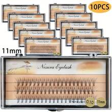 SACKVIS 10 Boxes 20D DIY Eyelash Gift Box Lash Clusters Set 8-14mm Individual Lashes Extension Eyelashes Natural Look Mix Styles - View 18