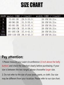 1pc,Neoprene Sauna Sweat Waist Trainer Corset, Double Zipper & Adjustable Side Hook And Loop Compression Body Shaper, High Sweat Boost Tummy Control Cincher For Fitness Workout Daily Body Shaping S-XXXL Sizes - Multicolor - View 6