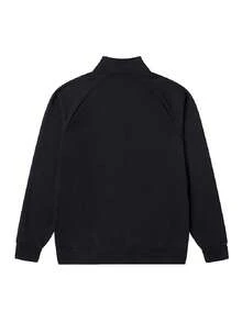 Skechers Men's/Women's Unisex Knit Jacket/Outerwear, Casual Comfortable Daily Outdoor Sports Leisure Jacket P225U135-03K8 - Smoky Black - View 3