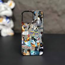 Black Cody amarillo Pollo Joe surfeandofunda de teléfono Fundas compatibles con ,Apple,VIVO,OPPO,,, y Honor.Fabricadas en silicona TPU,ofrecen protección contra golpes y caídas. - Negro - Ver 2