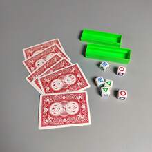 魔術骰子魔術道具 專業預測 - 彩色 - 查看 6