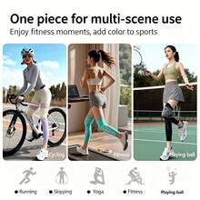1pc Professional Gradient Compression Foot Sleeve, Professional Sports Support Ankle Sock, Running & Fitness Soft Elastic Foot Sleeve, Comfortable Breathable Sports Sock - Multicolor - View 3