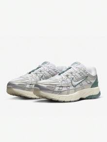 NIKE 新款 P-6000 PRM 中性復古緩震運動鞋 HF4308-072 - 白綠色 - 查看 1