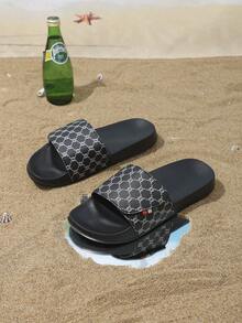 Men's Summer Soft Casual Indoor/Outdoor EVA Beach Garden Fashion Breathable Sandals - Black - View 3