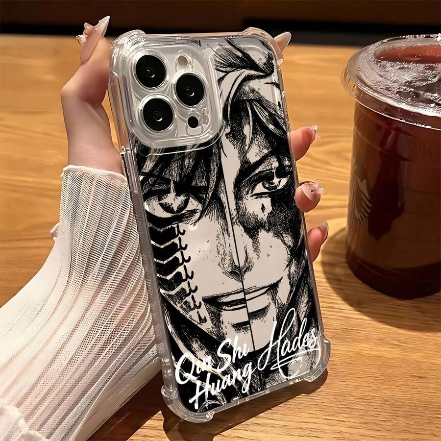 Phone Case - Ragnarok Design Case, Compatible With 17, 16E, 16, 15, 14, 13, 12, 11, Pro, X, XR, XSMAX, 8, Plus, Anti-Drop Design With Soft Clear Back - Clear - View 1