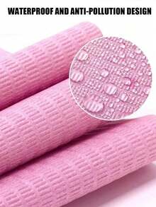 5/10/20/50/125pcs/1pack Disposable Pink/Blue Nail Art Table Mat, 3-Layer Waterproof Foldable Cleaning Pad, Tablecloth, Nail Salon Paper Towel, Multi-Function Beauty Product, Tattoo Cleaning Cloth, Waterproof Tablecloth, Nail Art Tools - Multicolor - View 9