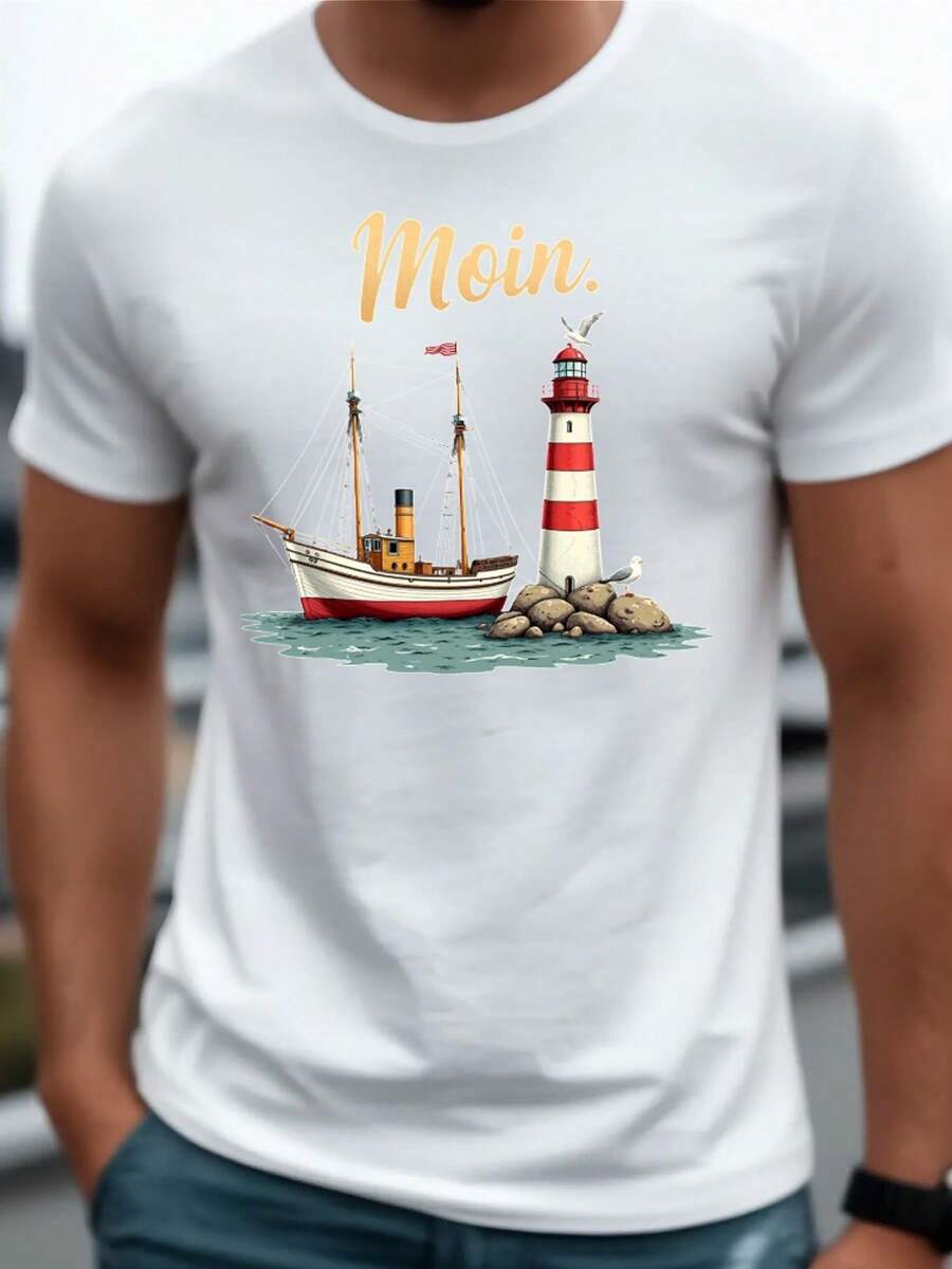 Men T-Shirts - White - View 1