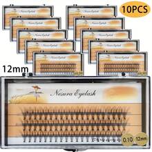 SACKVIS 10 Boxes 20D DIY Eyelash Gift Box Lash Clusters Set 8-14mm Individual Lashes Extension Eyelashes Natural Look Mix Styles - View 8