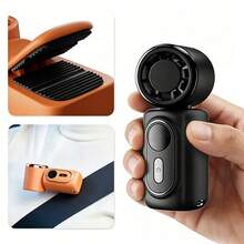 SULVGO Kipas Genggam Mini Portabel Jepit 3-in-1, Baterai Isi Ulang 3000mAh, 5 Kecepatan Angin, Aliran Udara Dapat Diatur 180°, Pendingin USB, Cocok untuk Perjalanan, Kantor, dan Penggunaan Pribadi - Clip-on - View 8