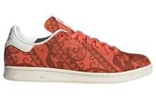 Men's X Adidas Stan Smith 'Moana - Print' Red Sneakers Men HP5575 - Multicolor - View 2
