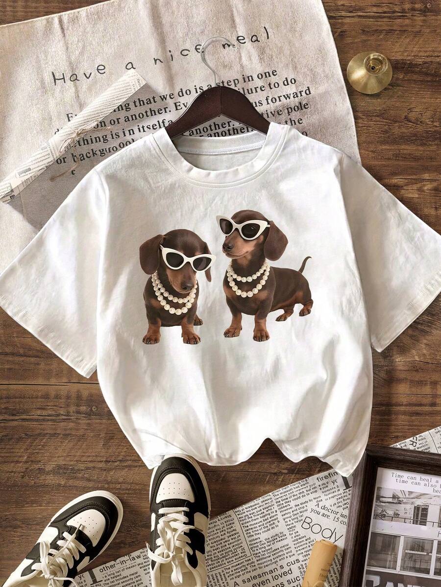 Women T-Shirts - Putih - View 1