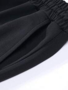 2 Packs Men's Letter Print Cargo Joggers, Elastic Waist Drawstring, Spring Autumn Casual Sports Pants - Multicolor - View 4