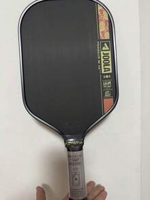 Pala de Pickleball Edición Limitada Año del Caballo, Cara de Fibra de Carbono, Versión de Potencia de Fibra de Carbono T700 Cruda, Pala de Pickleball de Grado Profesional, Potencia Explosiva Mejorada y Máximo Giro, Certificada por USAPA - Rojo - Ver 8