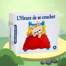 TEENYBABY 10-Volume French Story Book Set: Early Education Picture Books, Reading Starter Books And Cognitive Stories - Perfect For Early Learning, Birthday And Back To School Gifts - Multicolor - View 10