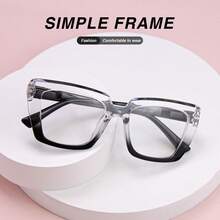 2 pièces Lunettes de lecture à monture large style œil de chat, design imprimé léopard, avec charnières à ressort premium, convient pour le port quotidien des femmes - Blanc - Voir 7