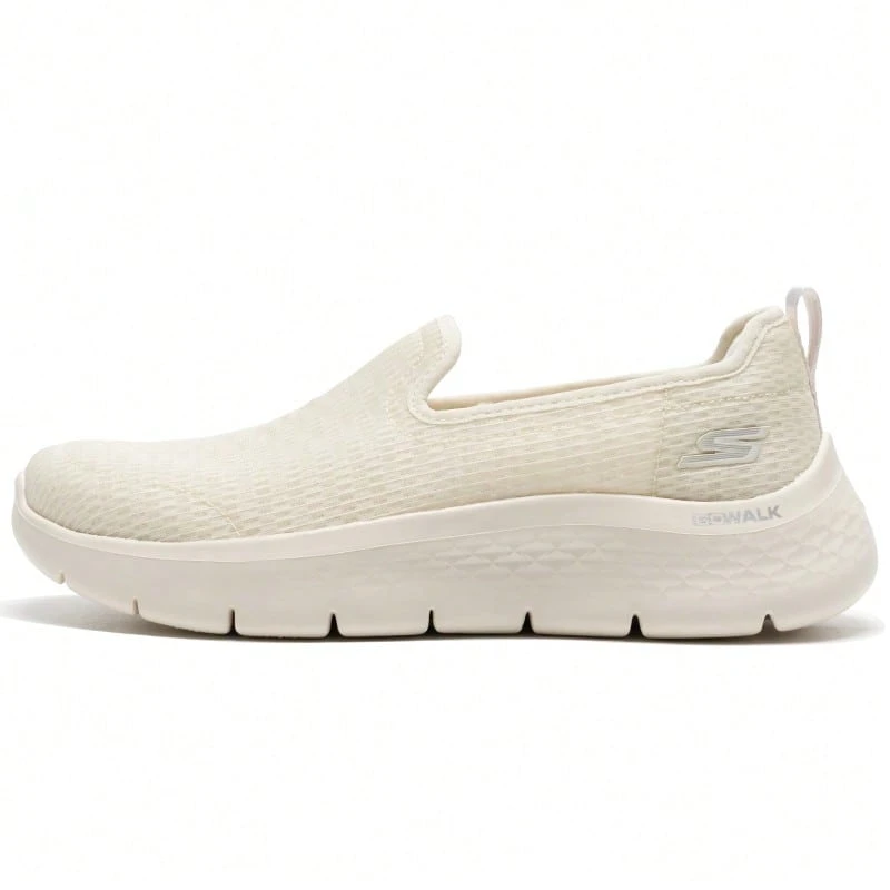 Skechers GO WARK FLEX 女士休闲鞋,一体式套脚步行鞋,轻便户外运动鞋,124847-OWHT - 乳白色 - 查看 1