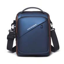4 Colors Available, Casual Chest Bag For Men, Multifunctional Crossbody Sling Bag With Combination Lock, Lightweight Large Capacity, PU Leather Waterproof And Wear-Resistant, Sports Cycling Shoulder Bag - Multicolor - View 16