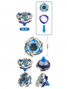 1 pieza Nuevo Lanzamiento Serie X Defensiva Multi-Estilo Peonza de Aleación de Batalla Juguete Fidget (Requiere Ensamblaje Propio) - Multicolor - Ver 42