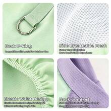 DomKim Dog Summer Cooling Vest, UV Protection, Insect Repellent, Breathable Mesh Design, Suitable For Outdoor Sports Sun Protection, Dog Cooling Vest, Dog Sun Protection T-Shirt, Dog Sun Protection Clothing, Suitable For Small, Medium And Large Dogs - Mint Green - View 8