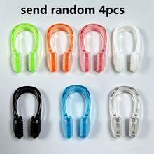Random Color 4/8/14pcs Water Sports Nose Clips, Waterproof Swimming Nose Plugs, Water Sports Accessories - Multicolor - View 7
