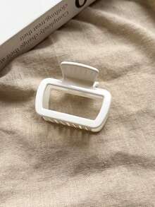 4件/1件 女款中號 黑色白色棕色玳瑁 5.2cm/2.05in 爪形輕量塑膠髮夾 時尚百搭高級優雅極簡風 純色髮爪髮飾 適合日常出遊休閒派對通勤度假洗臉洗澡化妝搭配衣著珠寶頭飾髮夾 - 彩色 - 查看 4