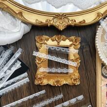30pcs PET Waterproof Stickers, Long Lace Trim Decorative Material Stickers, Stationery Stickers, DIY Stickers - One Size Fits All - View 5