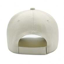 Men's Solid Color Casual Baseball Cap For Group Activities, Hat, Unisex Casual Sun Protection Baseball Cap - A - View 4