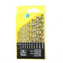13pcs Heavy Duty M35 High Speed Steel Drill Bit Set, Suitable For Metal, Stainless Steel, Cast Iron, Wood And Plastic - Twist Drill Bits, With Metal Box, Professional And DIY Drilling Tool - Multicolor - View 11