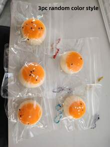 1/4件超柔軟奶油香慢回彈壓力紓壓玩具,學生獎勵、教室獎品 - 查看 8