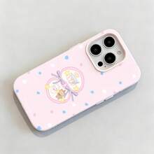 Tema mágico del conejito Crazytutu rosafunda de teléfono Fundas compatibles con ,Apple,VIVO,OPPO,,, y Honor.Fabricadas en silicona TPU,ofrecen protección contra golpes y caídas. - Rosa - Ver 6