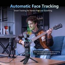 4K Pocket Camera For Vlog, 75MP Handheld Vlog Camera, 330° Rotating Lens, Wireless, With 64G TF Card, 1.72-Inch Touchscreen, Face Tracking, Tripod, Pocket Camera For Daily Recording - View 4