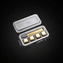 8/6/4/2pcs Stainless Steel Ice Cube Set, Reusable Ice Stones, Quick Cooling, Suitable For Back To School - View 12