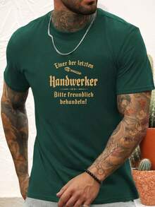 Men T-Shirts - 黑色 - 查看 9