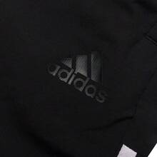 Adidas 男士轻便透气梭织短裤，简约时尚跑步训练休闲裤，三条纹设计，FI LIB WVSH IN6510 - 黑色/白 - 查看 7