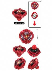 1 pieza Nuevo Lanzamiento Serie X Defensiva Multi-Estilo Peonza de Aleación de Batalla Juguete Fidget (Requiere Ensamblaje Propio) - Multicolor - Ver 43