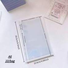 A6尺寸星空活页夹，贴纸簿，星形活页夹，拼豆收纳盒，活页贴纸簿，笔记本套装，收藏册，替换内页。可用作储蓄簿、卡片簿、计划本、笔记本、贴纸簿、拼豆收纳盒、卡片收纳盒、透明文件夹、K-POP偶像收纳盒、相册、日记本、计划本、贴纸簿、卡片收藏册，以及学校和办公用品。 - 彩色活頁夾 - 查看 10