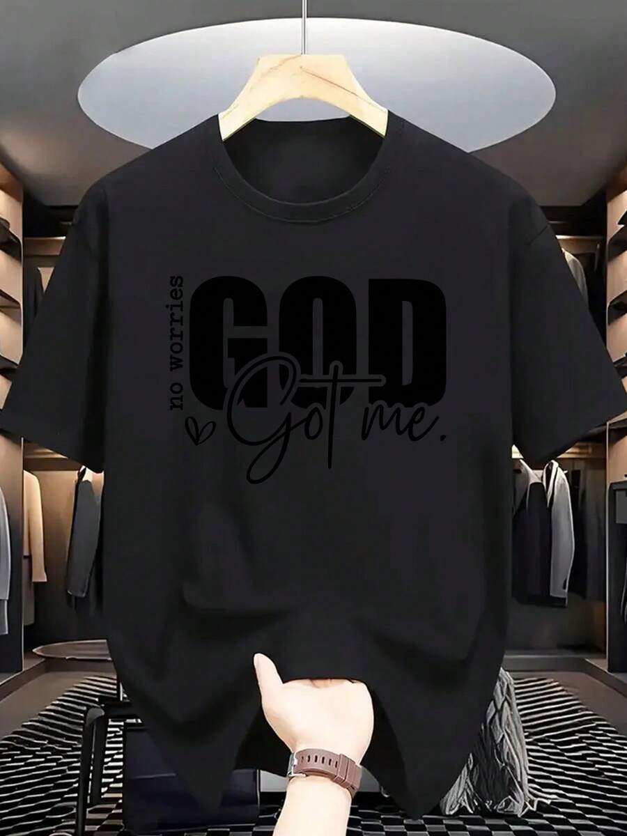 Camisetas de hombre - Negro - Ver 1
