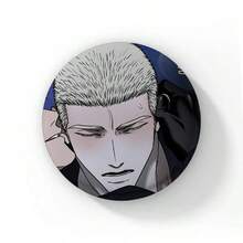 58mm 新款韓系 BL 漫畫《Shutline》軟質鈕扣徽章 男愛漫畫 Gillan Jake Moon Shingun 動漫胸章 粉絲收藏 - 58 mm - 查看 6