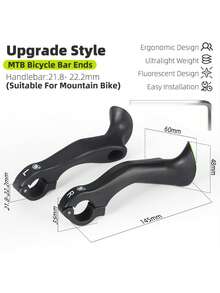 WEST BIKING 1 Pair Bike Handlebar Auxiliary Grips For Mountain Bike Ideal For Daily Commute Off Road Racing And Long Distance Riding - Multicolor - View 13