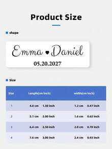 1/30/60/120pcs Customizable Label Stickers, Personalized Wedding Bubble Stick Stickers, Transparent Vinyl Custom Name Labels, Wedding Candy Box And Gift Bag Decoration, Gift For Bride, Groomsman, Bridesmaid, Bridal Shower, Waterproof - Multicolor - View 5