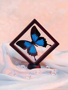 1/10pcs Transparent PE Film Jewelry Display Box, Dustproof Antioxidant Jewelry Storage Box, Floating Frame Jewelry Organizer Box - Multicolor - View 7