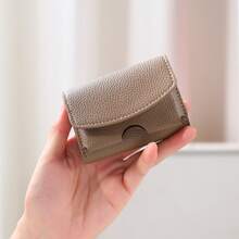 Minimalist Card Holder~Men's Wallet New Style Japanese Small Compact Large Capacity Multi-Functional Short Coin Purse Card Holder,Fathers Day Gifts - Multicolor - View 3