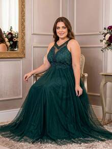 Grife Velasco Women Party Dresses - Dark Green - View 6