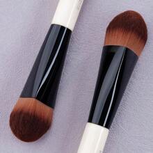 Brocha Triangular Kabuki Para Base, Brocha En ngulo Para Corrector Debajo De Los Ojos, Brocha Kabuki Para Base, Brocha Para Base Lquida Para Maquillaje Lqui K8003E Pincel Kabuki - K8003E - Ver 5