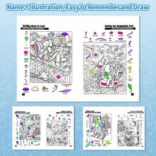 Can You Find It? A Seek-And-Find Hidden Object Book Packed With Colorful Scenes And Brain-Boosting Challenges.Find & Color Activity Set With Animal, Life Scene & Sports Themes | Visual Training, Focus Building & Creative Drawing - Find & Color Activity - View 7