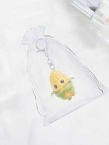 Encantadores llaveros de acrílico 2D con patrones lindos de huevo frito, brócoli y maíz; decoración de caja de la serie de alimentos, colgante de motivación saludable, decoración de espejo retrovisor del coche; decoración de mochila, llave y auriculares. Aleación y acrílico duraderos, resistentes a la oxidación o daños; adecuados para uso diario, como regalos para familiares y amigos, regalos de fiesta, regalos divertidos para amantes de la comida, regalos de nueva casa, estilo único y lindo. - Multicolor - Ver 8