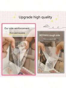 150/25pcs (50pcs/Pack) Card Protective Film, Special Photo Protective Film, Popcorn Card Protective Film, Starlight Protective Film, Transparent High-Definition Protective Film, Photo Album, Photo Storage Holographic Protective Film, Perfect For Film Albums And Binders, Protective Film Set, Photo Card Holder, Back To School Season,Card Holder - Multicolor - View 4